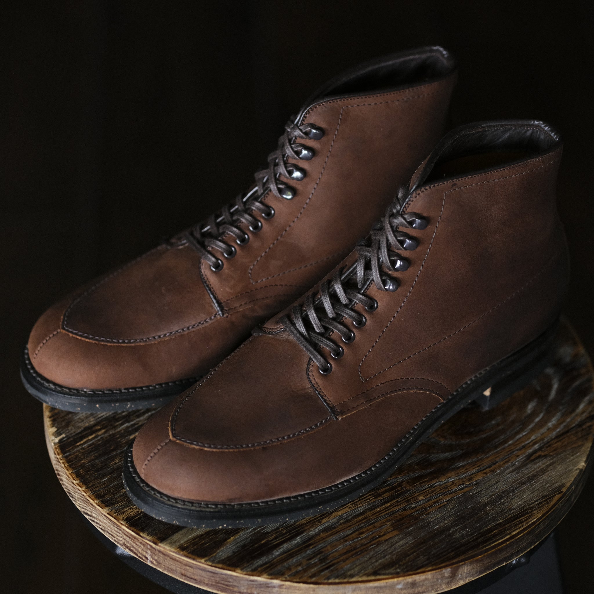 Alden x Brogue Morris V-Tip Boot – BROGUE