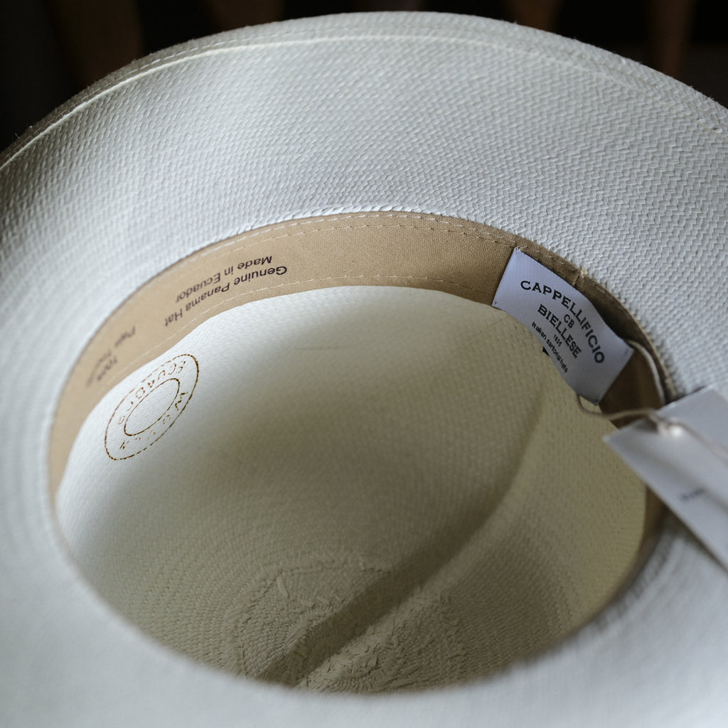 Cappellificio Biellese Safari Panama Hat
