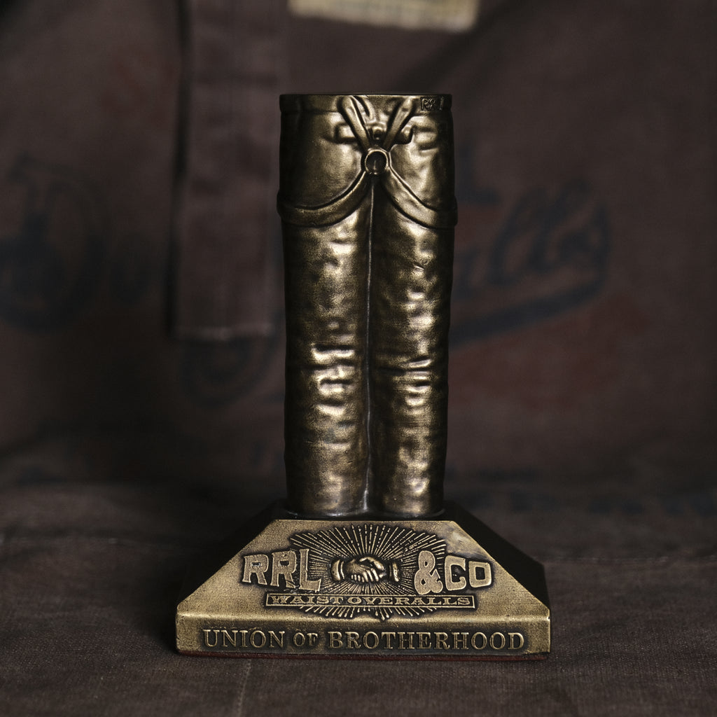 RRL Brass Jean Paperweight