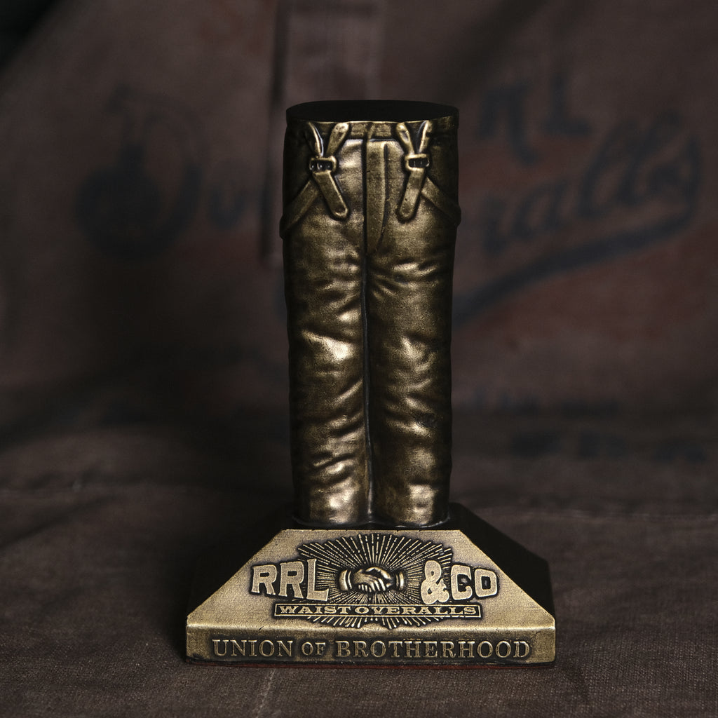 RRL Brass Jean Paperweight