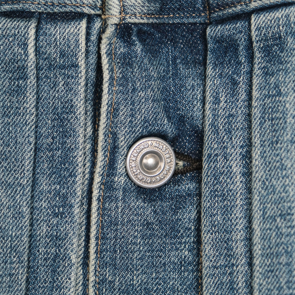 Old Joe - Riveted  One Pocket Jean Jacket (Fade Indigo)