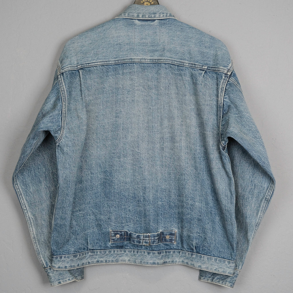 Old Joe - Riveted  One Pocket Jean Jacket (Fade Indigo)