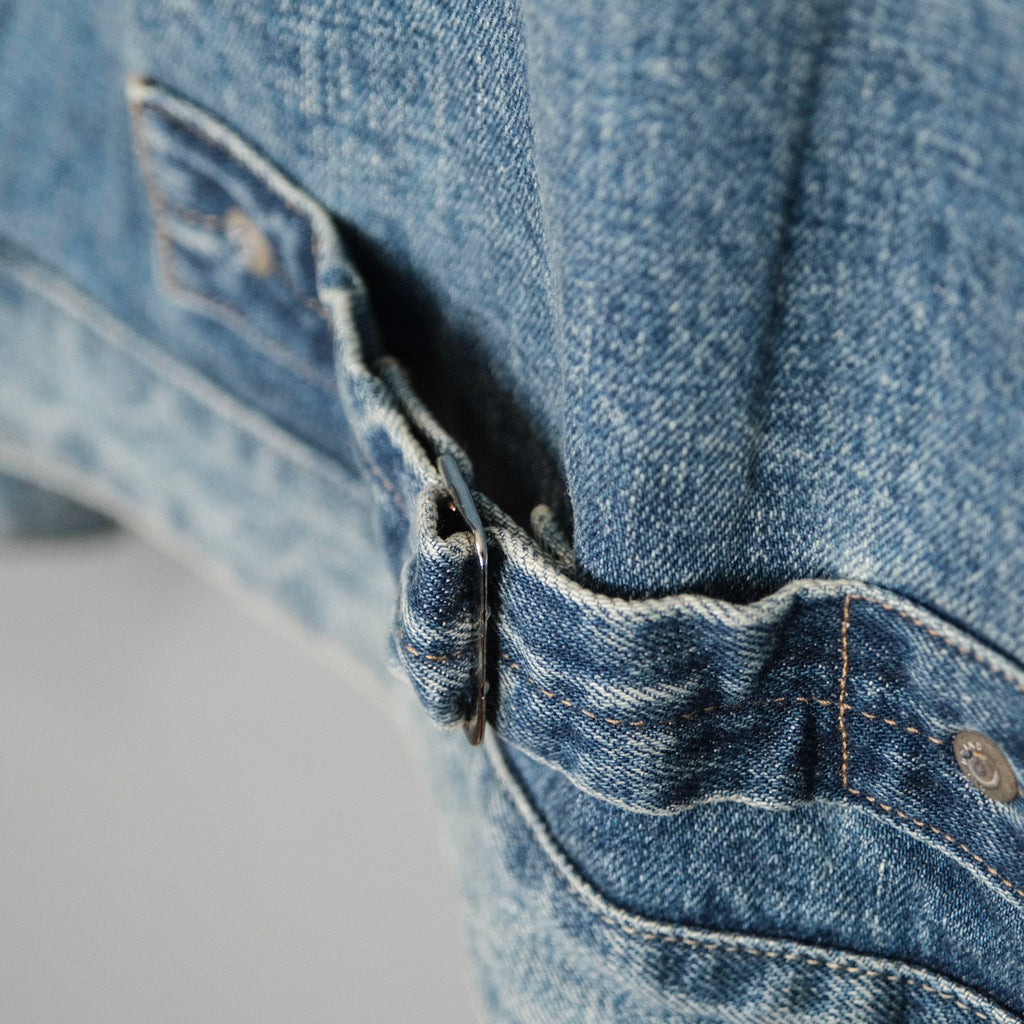 Old Joe - Riveted  One Pocket Jean Jacket (Fade Indigo)