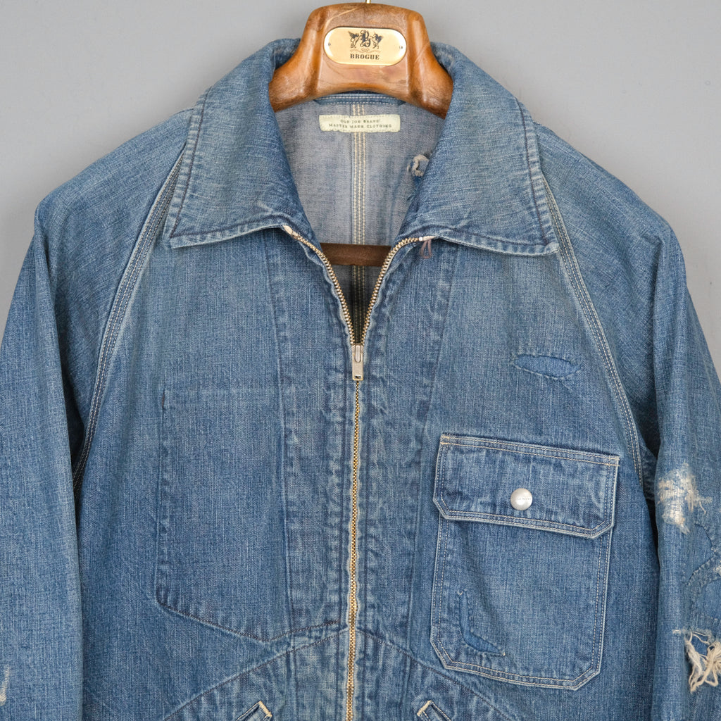 Old Joe - "Scar Face" Roll Collar Zip Jacket