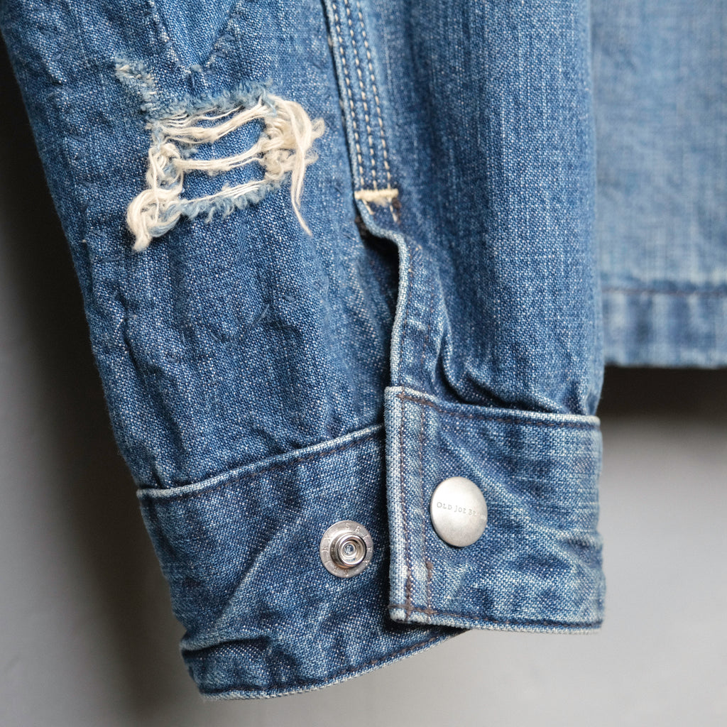 Old Joe - "Scar Face" Roll Collar Zip Jacket
