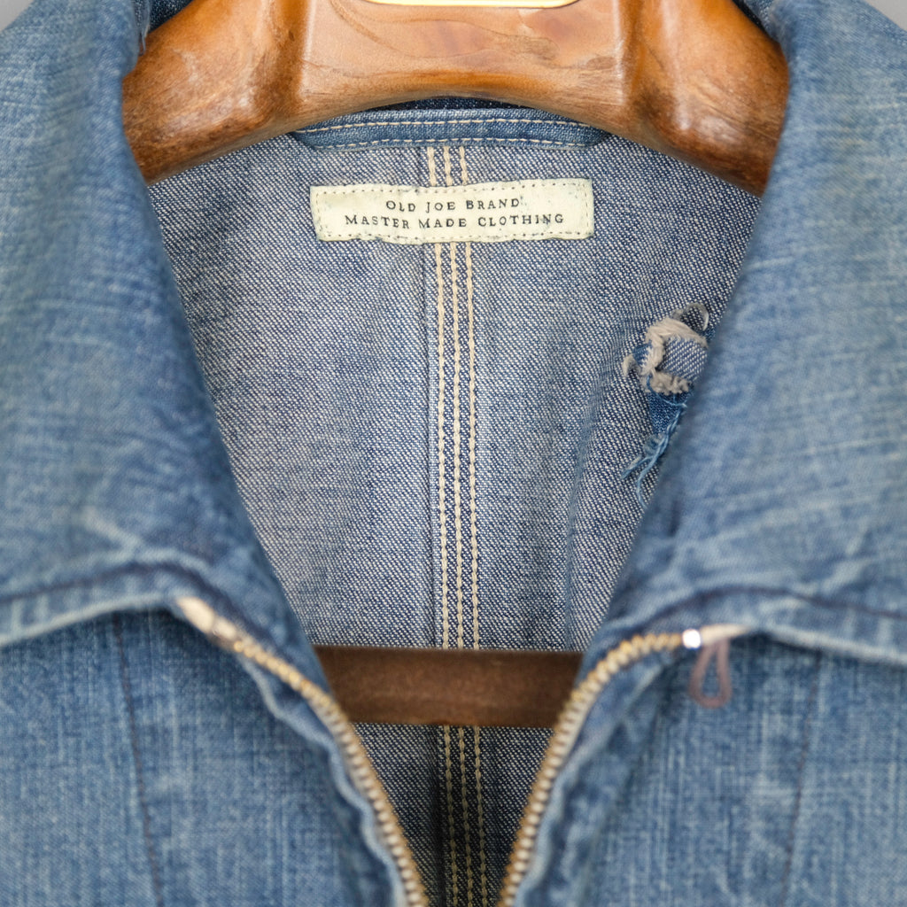 Old Joe - "Scar Face" Roll Collar Zip Jacket