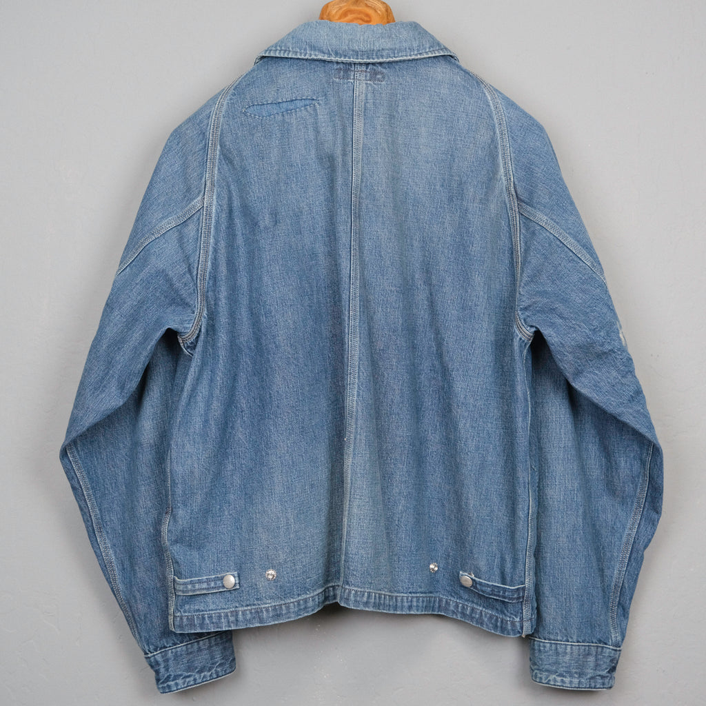 Old Joe - "Scar Face" Roll Collar Zip Jacket