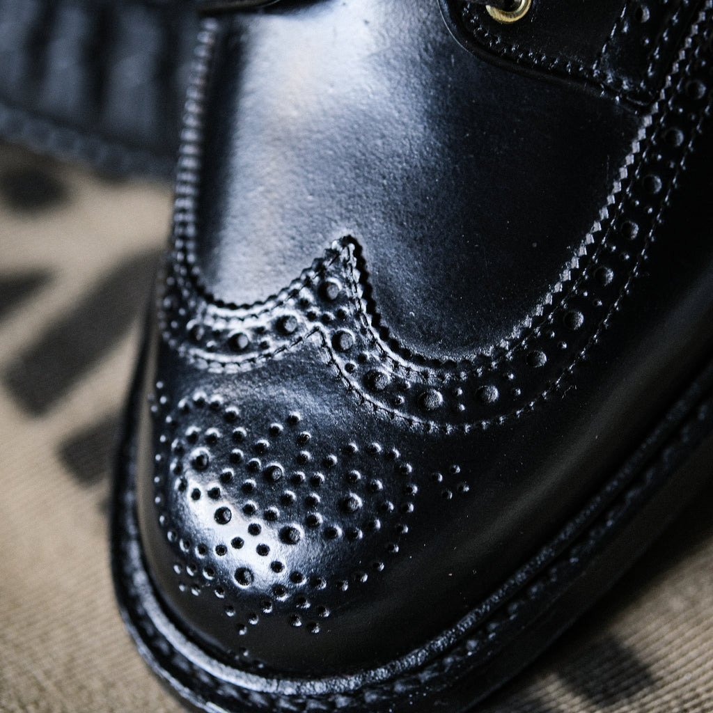 Alden x Brogue Wing Tip Boot