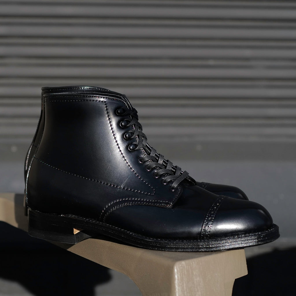 Alden x Brogue 5ZP Army Boot (Black Shell)