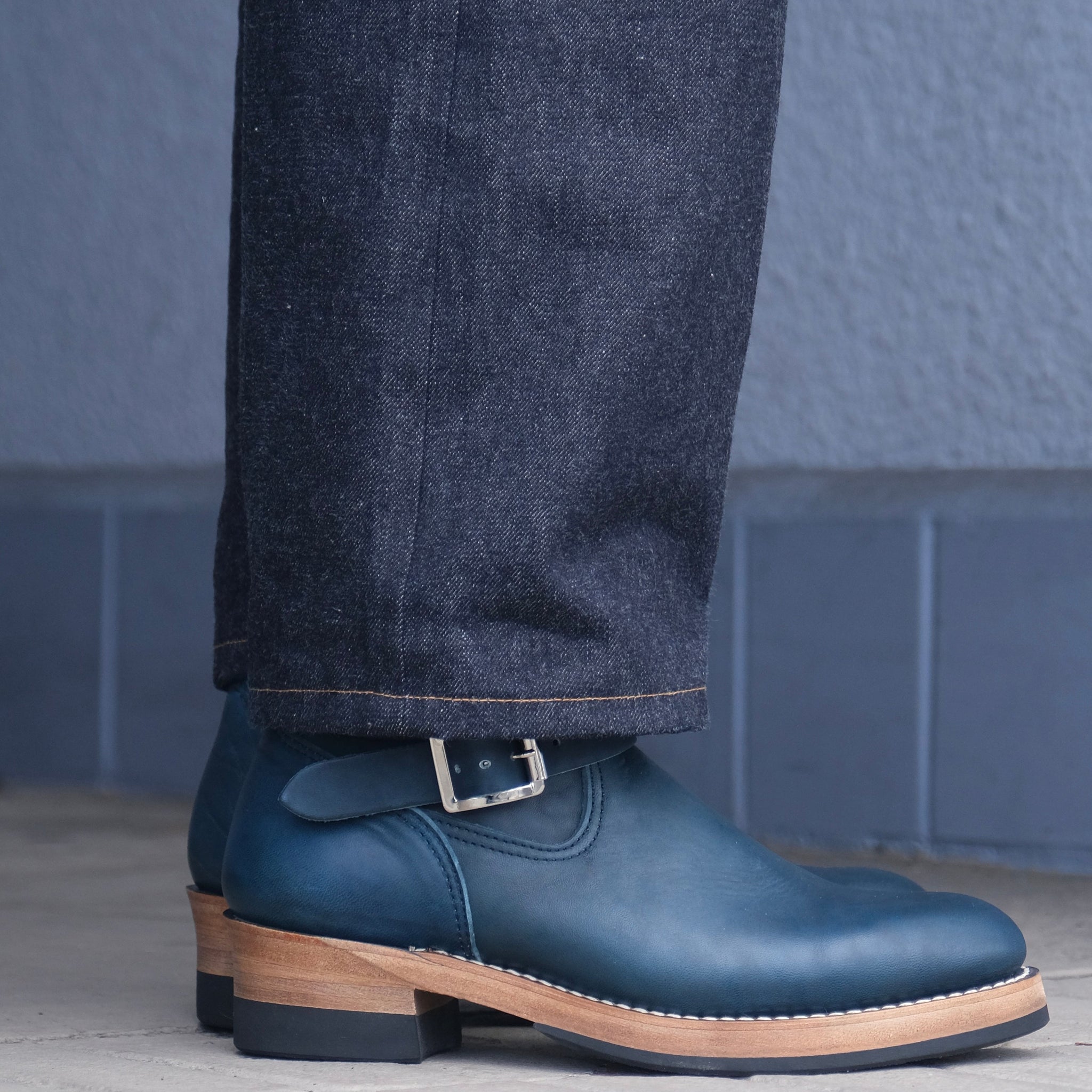 Attractions - Biltbuck Lot.444SP Indigo Horsebutt Engineer Boots