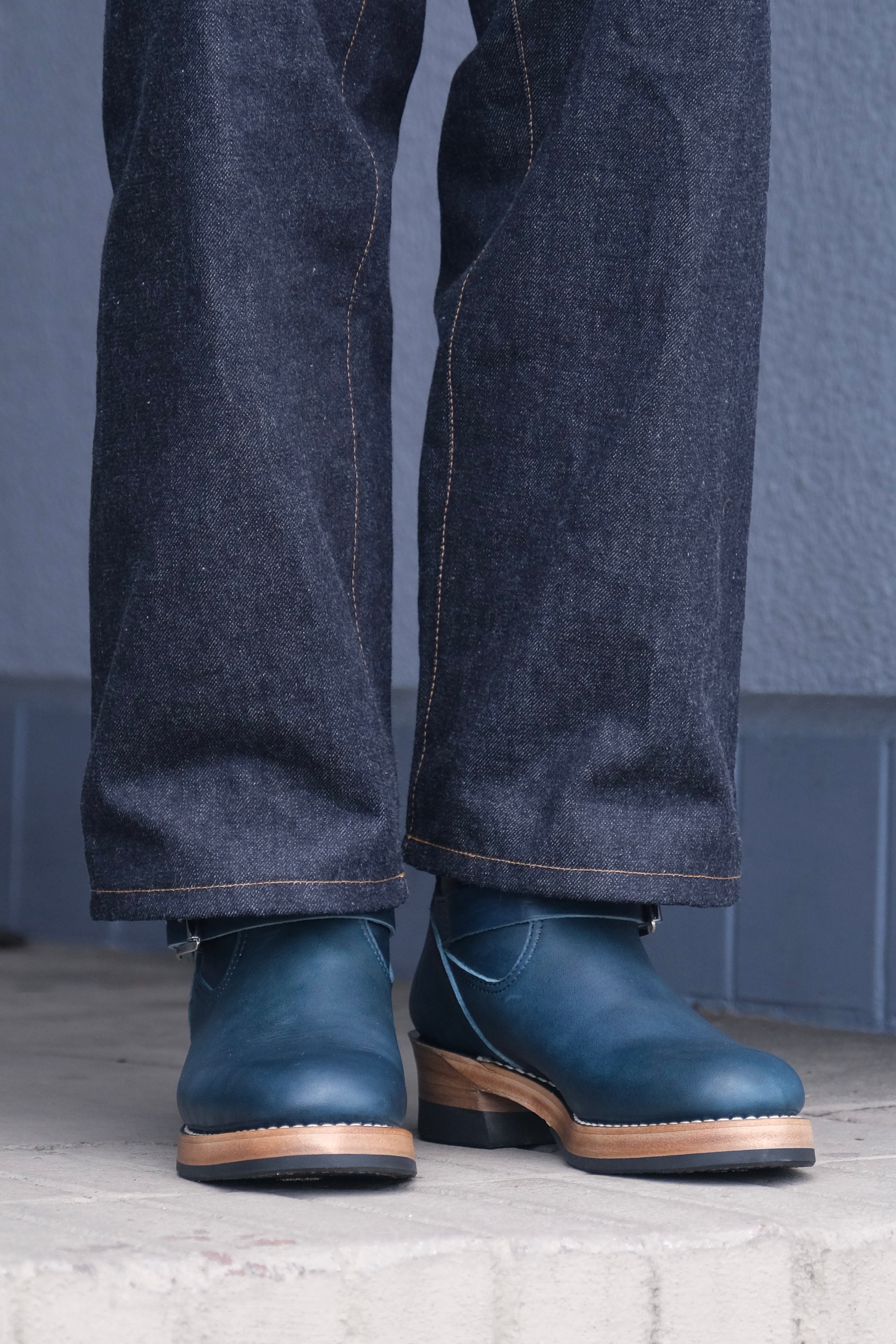 Attractions - Biltbuck Lot.444SP Indigo Horsebutt Engineer Boots