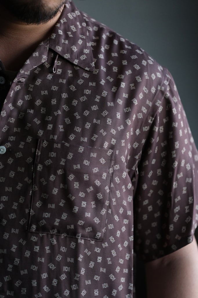 Old Joe Original Printed Open Collar Shirts