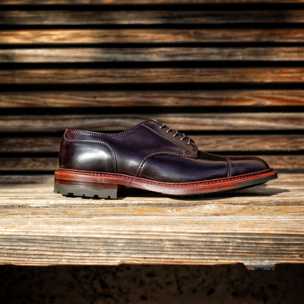 Alden x Brogue Cap Toe Service Blucher