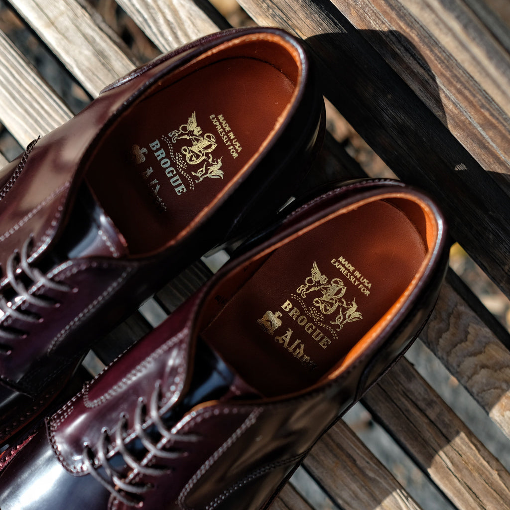 Alden x Brogue Cap Toe Blucher
