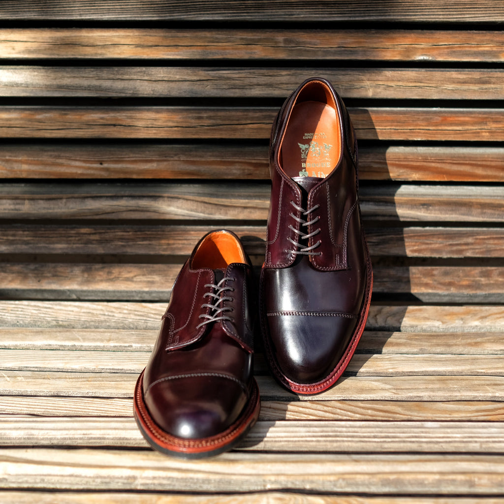 Alden x Brogue Cap Toe Service Blucher