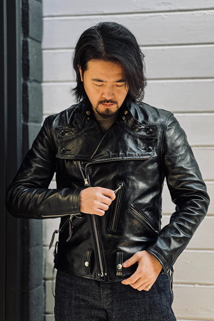 Freewheelers "San Mateo" Motorcycle Leather Jacket