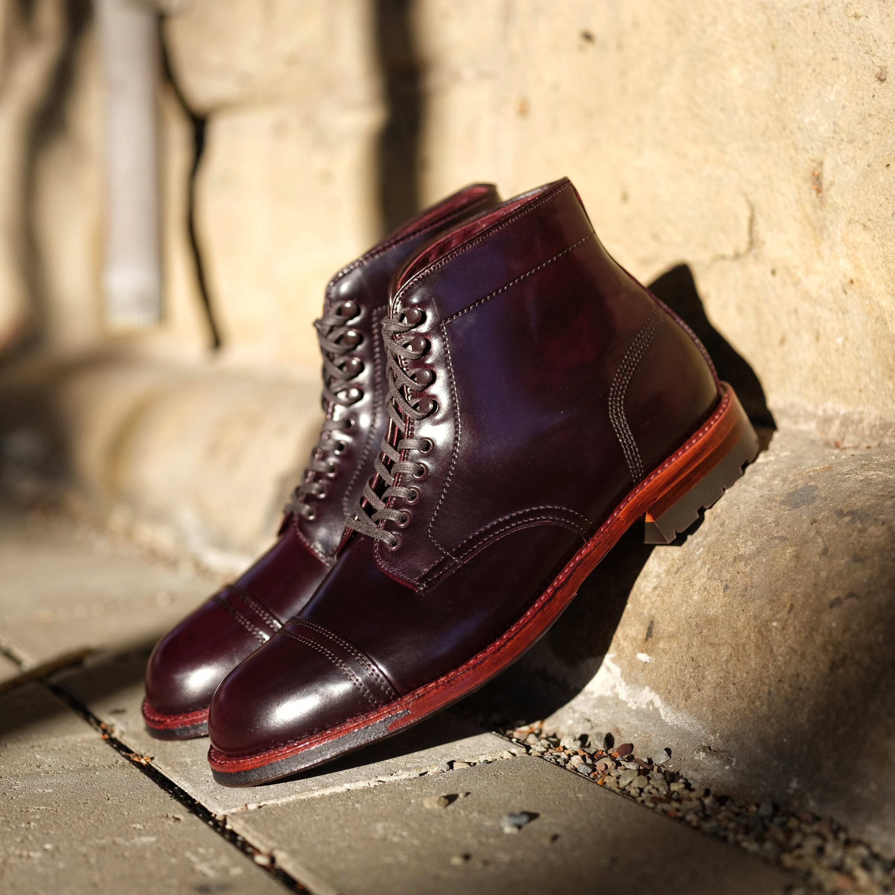 Normandy cap toe boot outlet