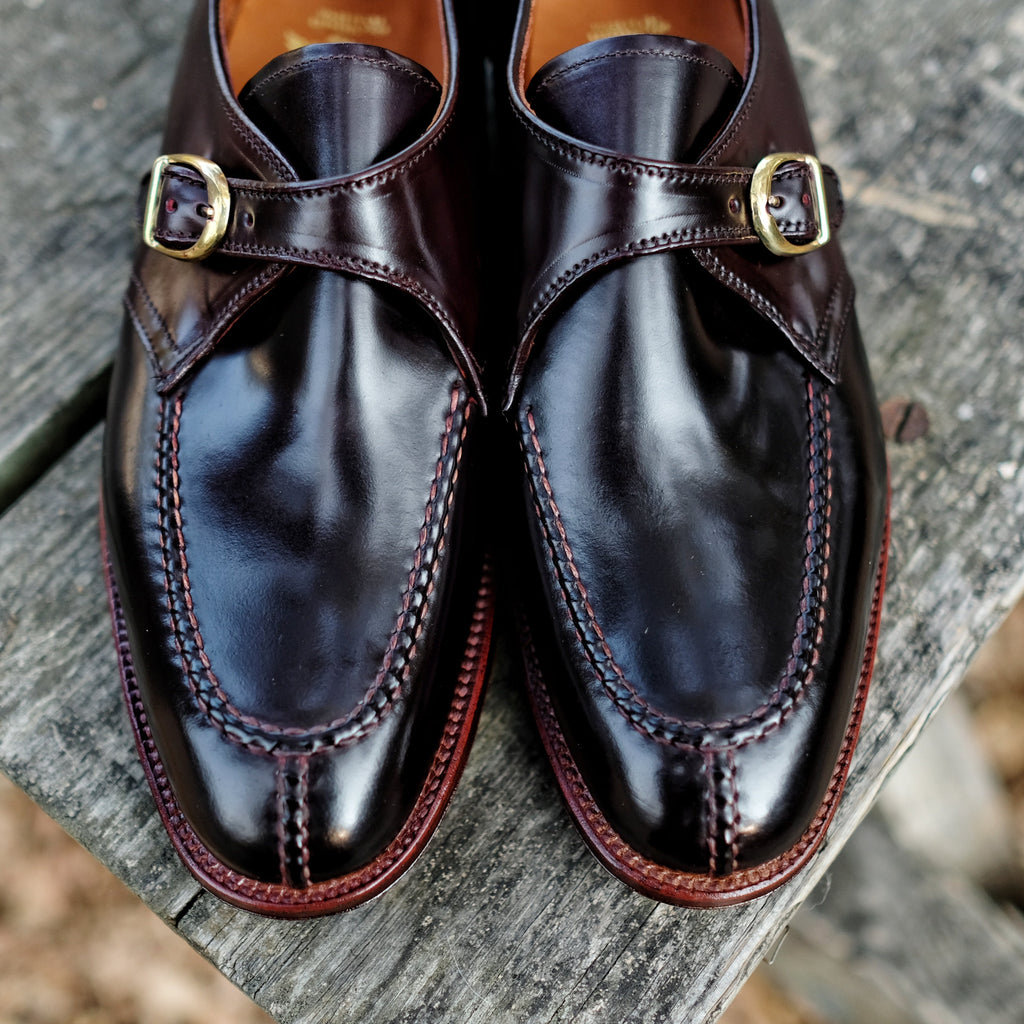 Alden x Brogue Hand Sewn NST Monk Strap