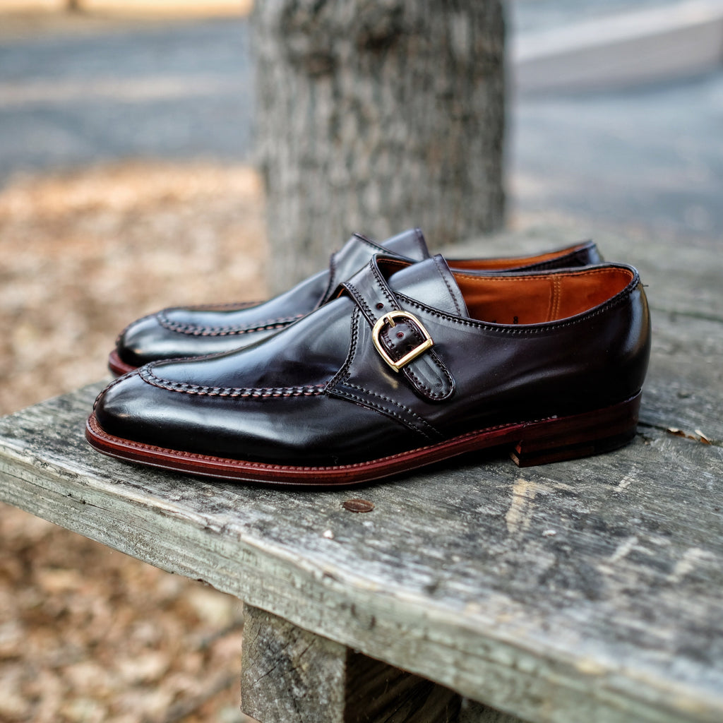 Alden x Brogue Hand Sewn NST Monk Strap