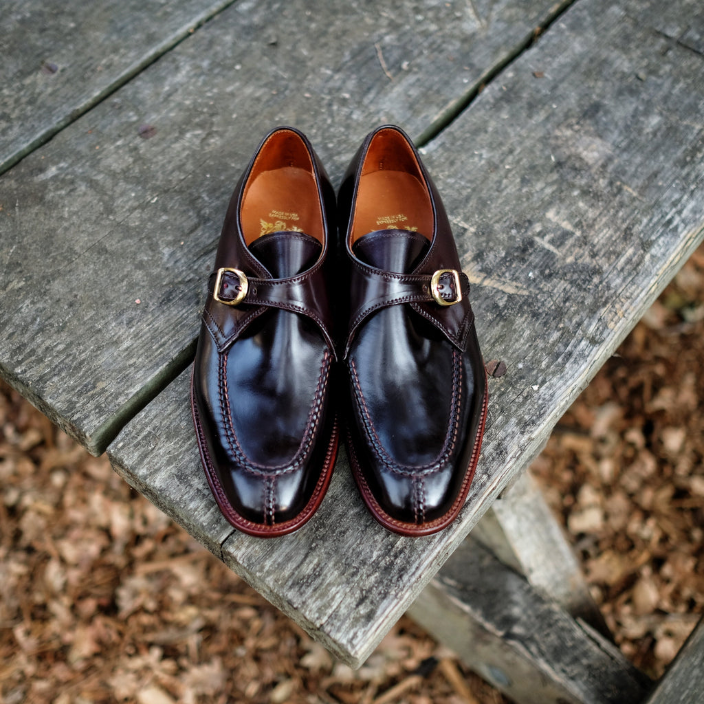 Alden x Brogue Hand Sewn NST Monk Strap