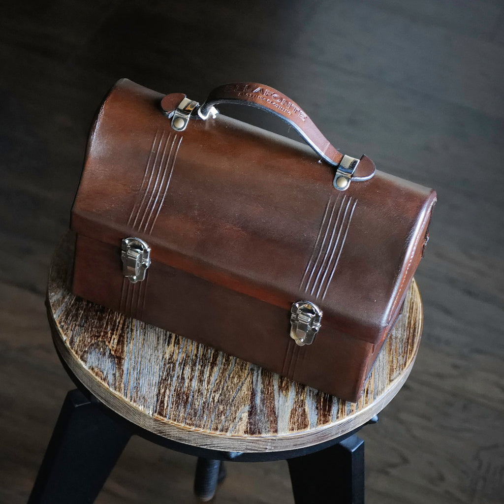 Belafonte Ragtime Leather Lunch Box