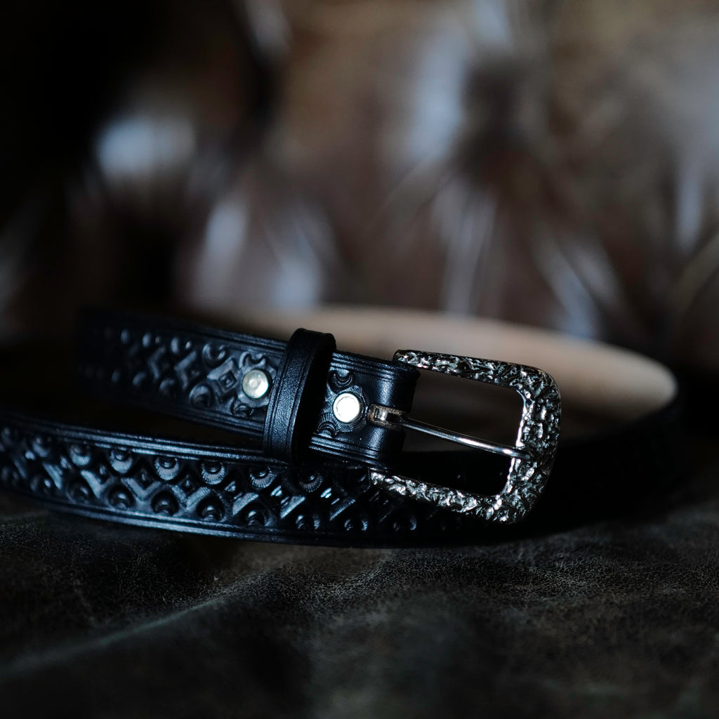 Codina x Brogue Nugget Buckle Belt