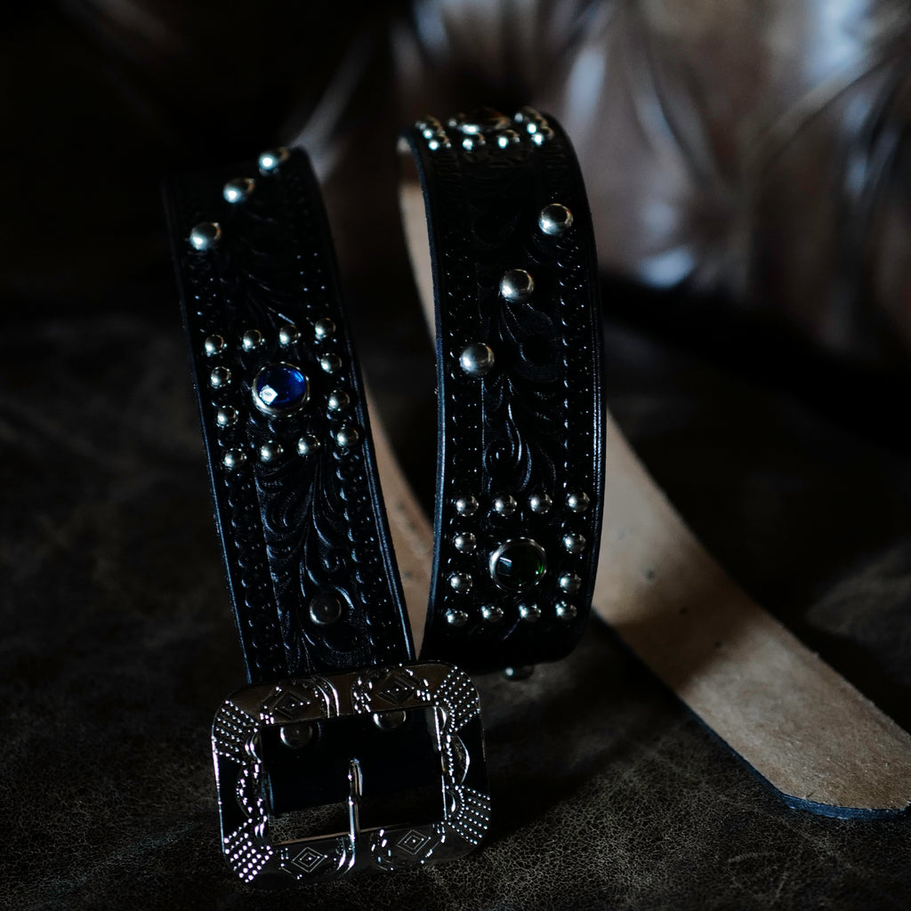 Codina Square Jewels Studded Belt