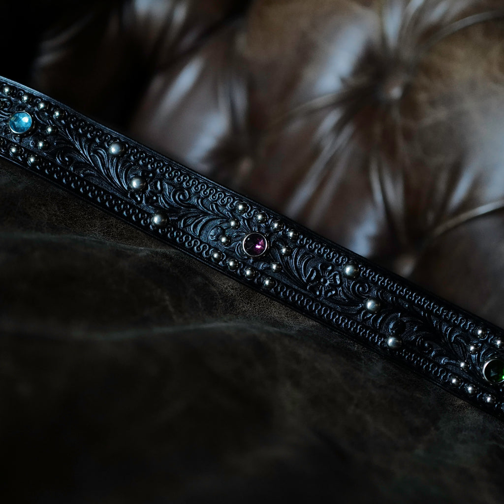 Codina Square Jewels Studded Belt