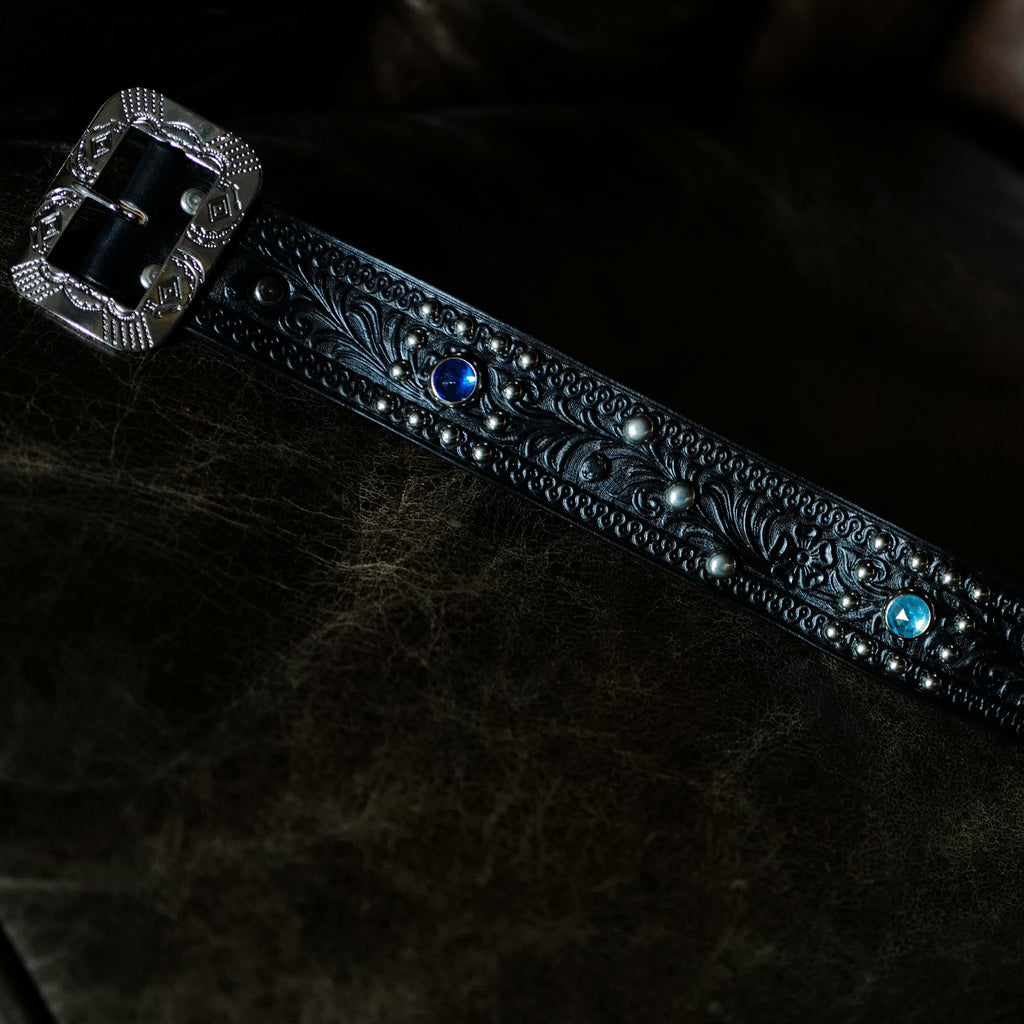 Codina Square Jewels Studded Belt