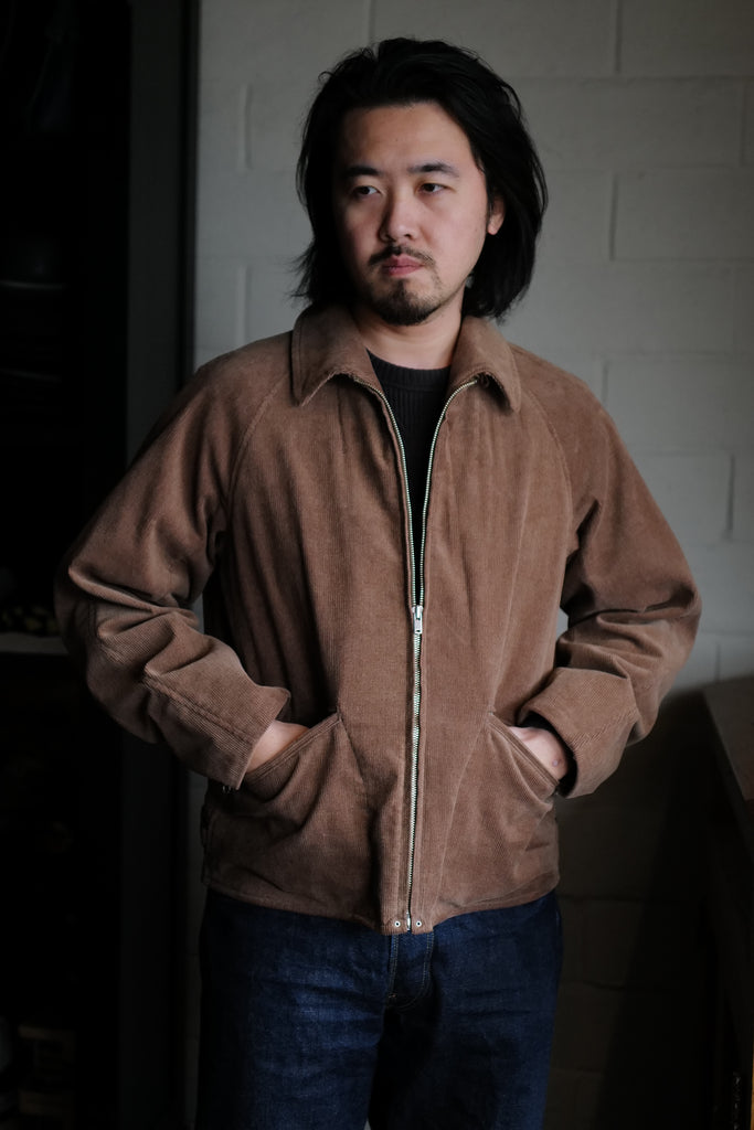 Old Joe Roll-Collar Corduroy Sporting Jacket