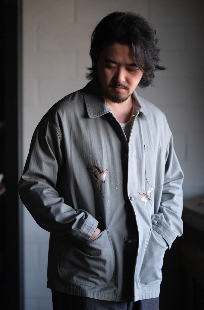 Old Joe Patina Herringbone Souvenir Jacket