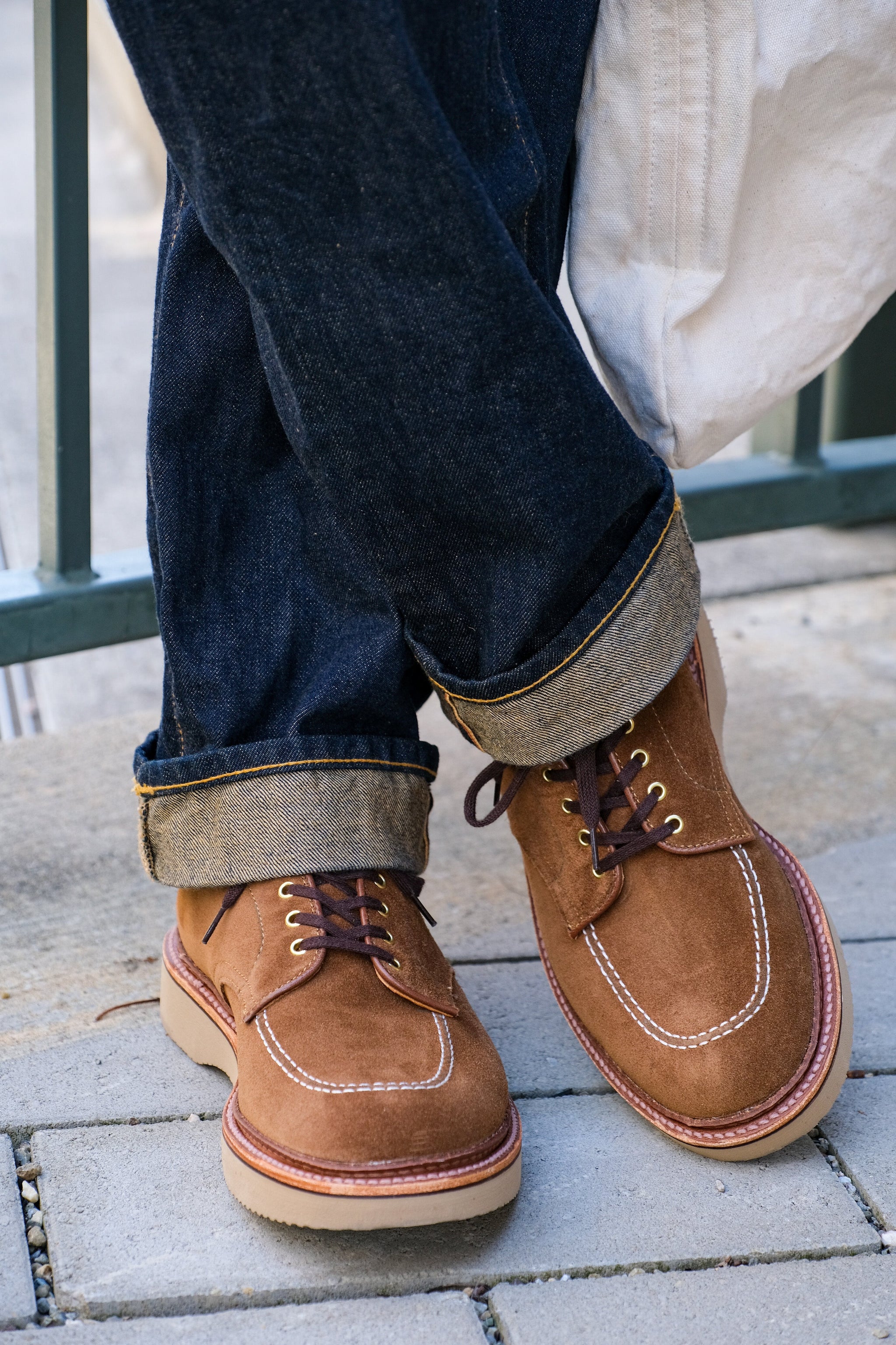 Alden x Brogue Gaka Mocc Toe Blucher – BROGUE