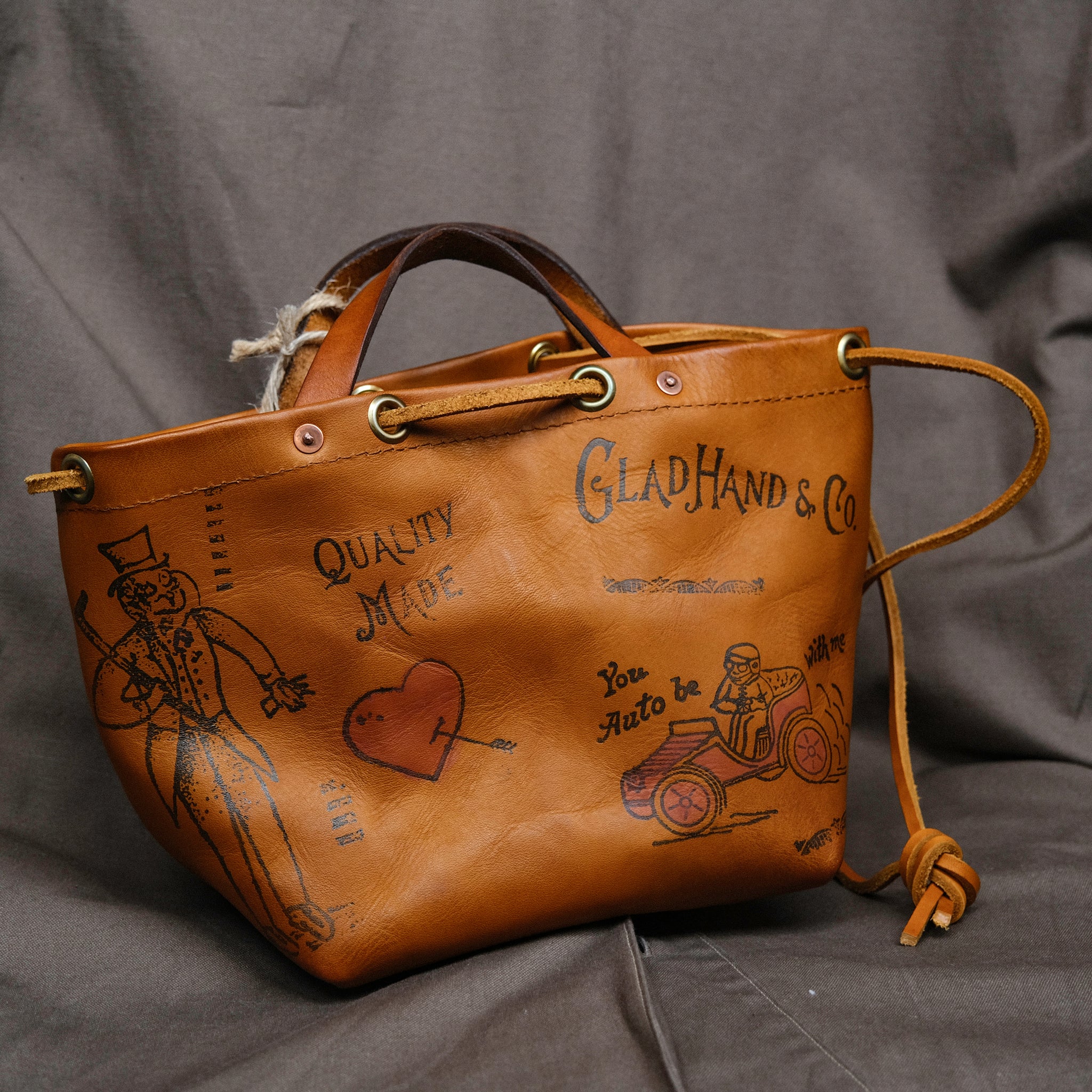 GLADHAND & Co. Leather Purse Bag 