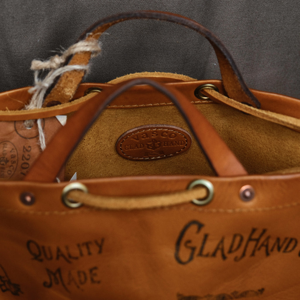 GLADHAND & Co. Leather Purse Bag "Glad Postals"
