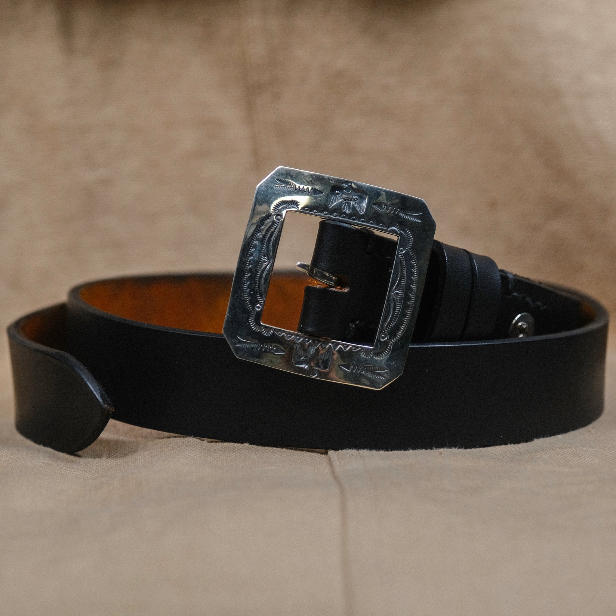 Larry Smith Square Buckle Belt – BROGUE