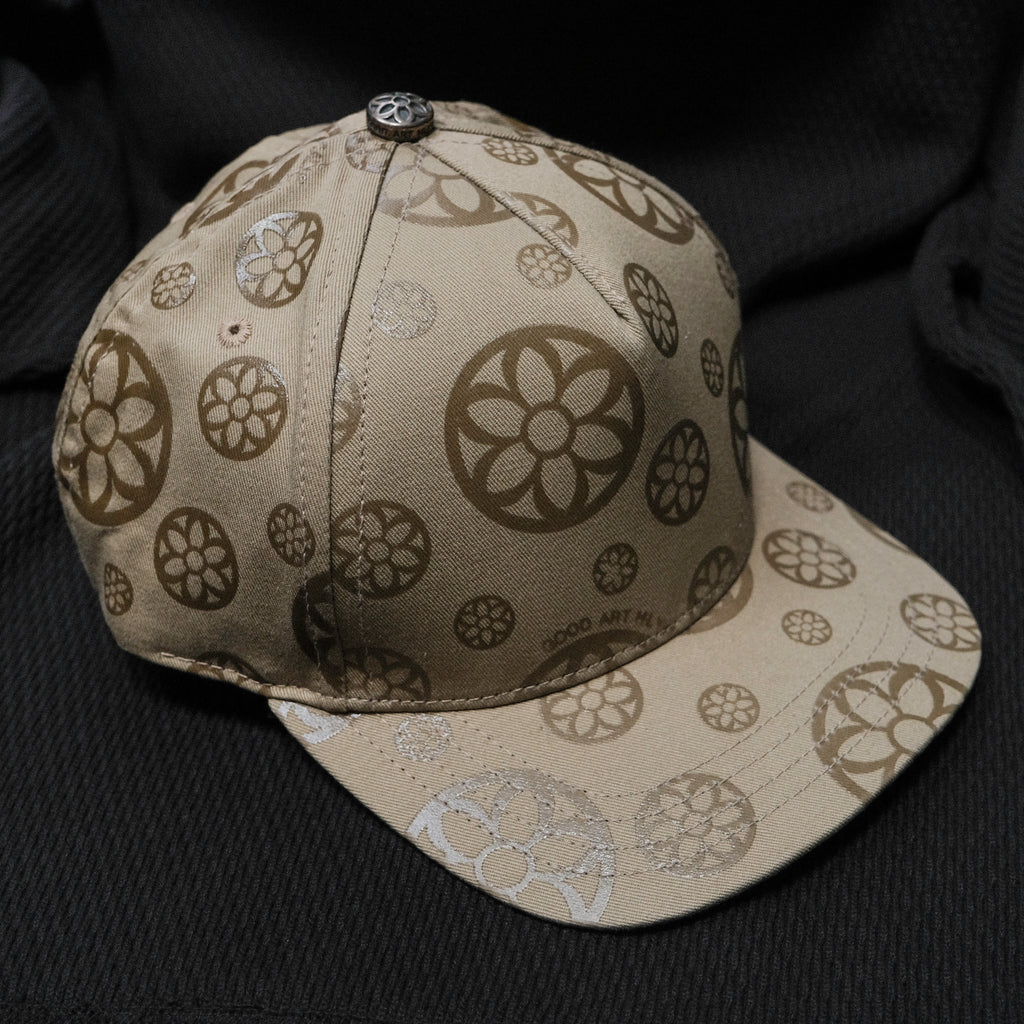 Good Art HLYWD Rosette pattern High Crown Snapback Cap