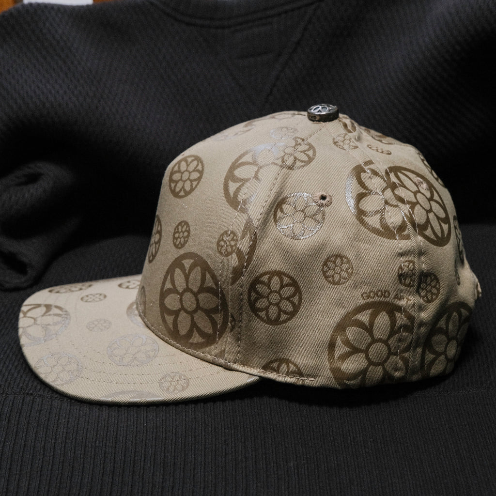 Good Art HLYWD Rosette pattern High Crown Snapback Cap