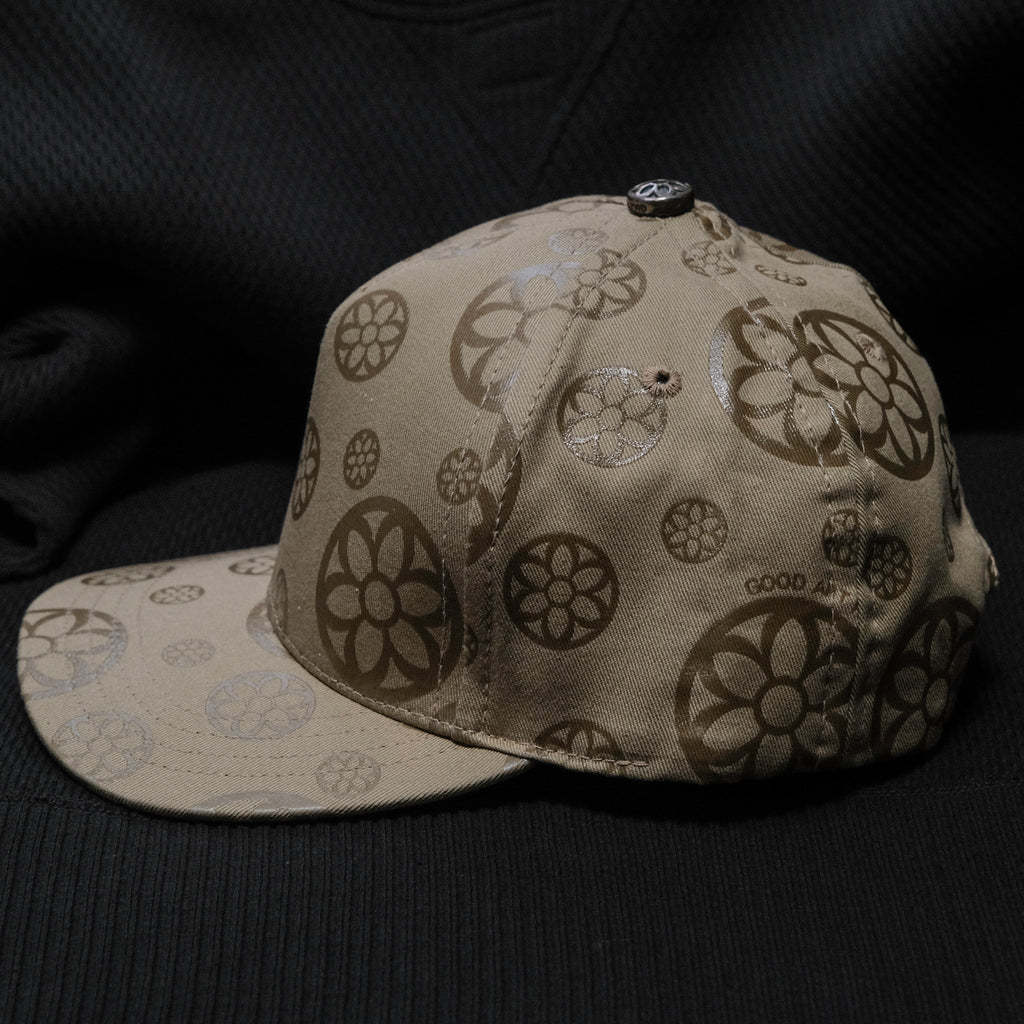 Good Art HLYWD Rosette pattern High Crown Snapback Cap