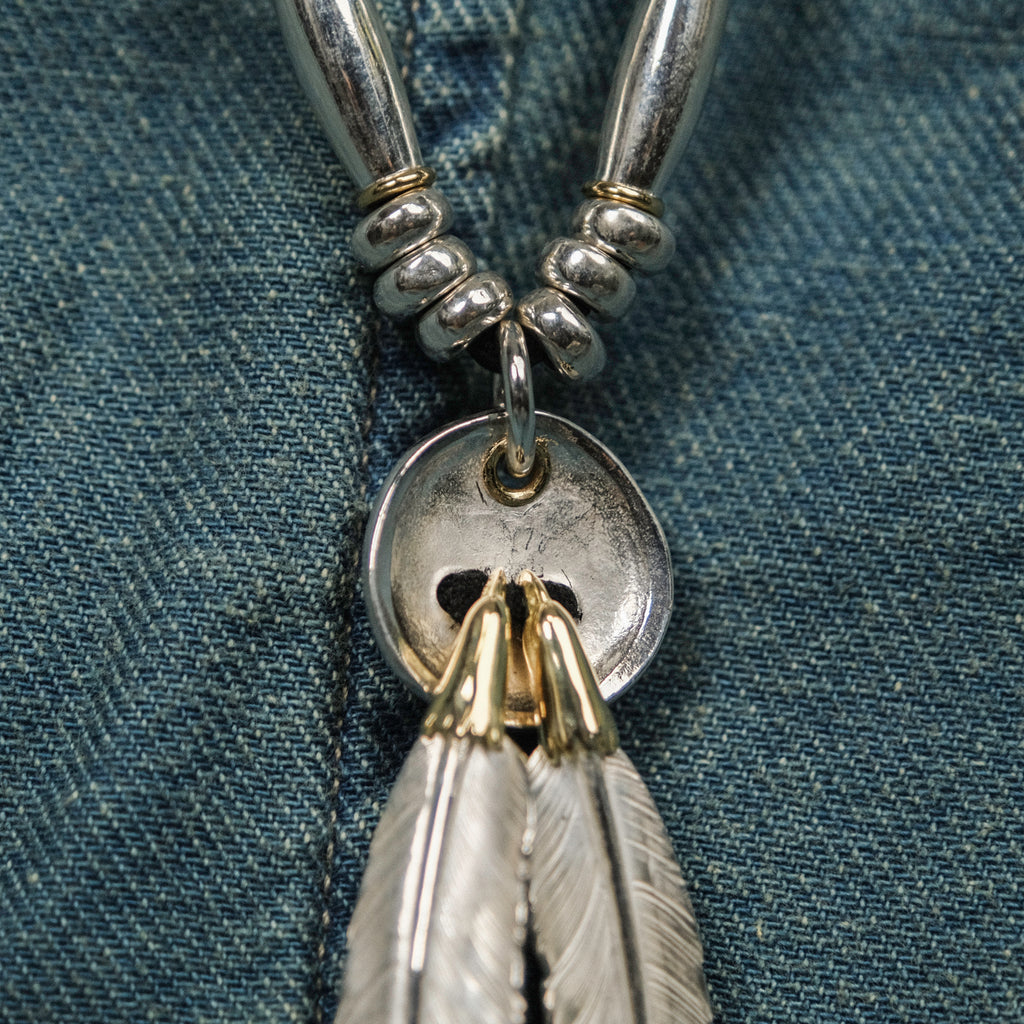 Larry Smith Feather Necklace