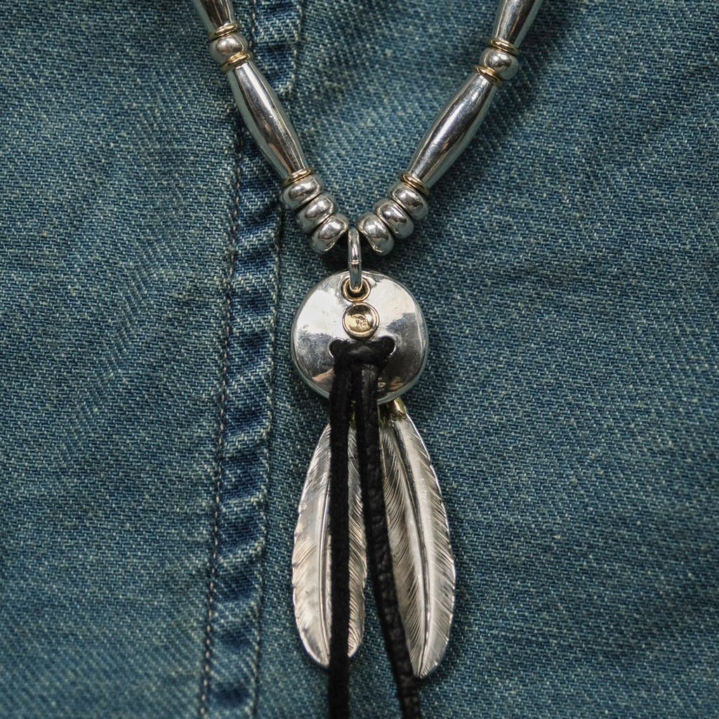 Larry Smith Feather Necklace