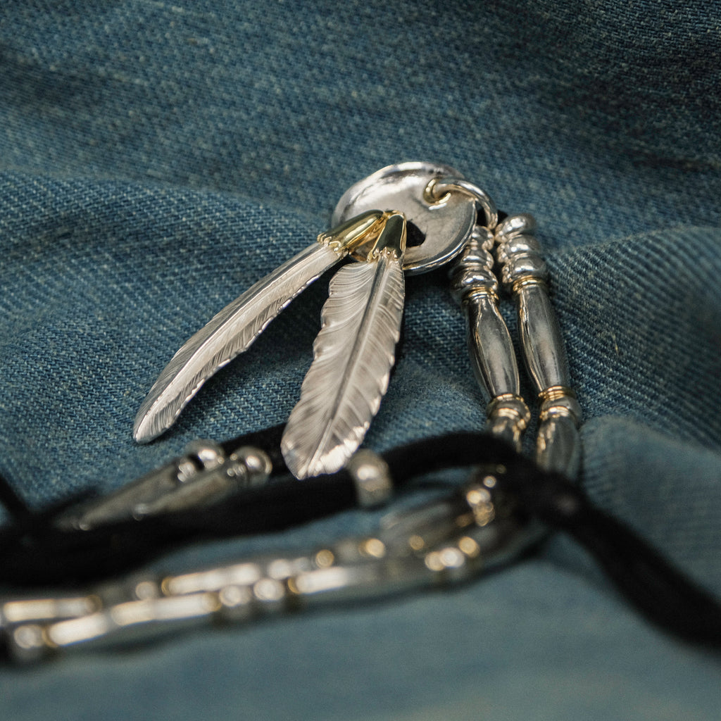 Larry Smith Feather Necklace