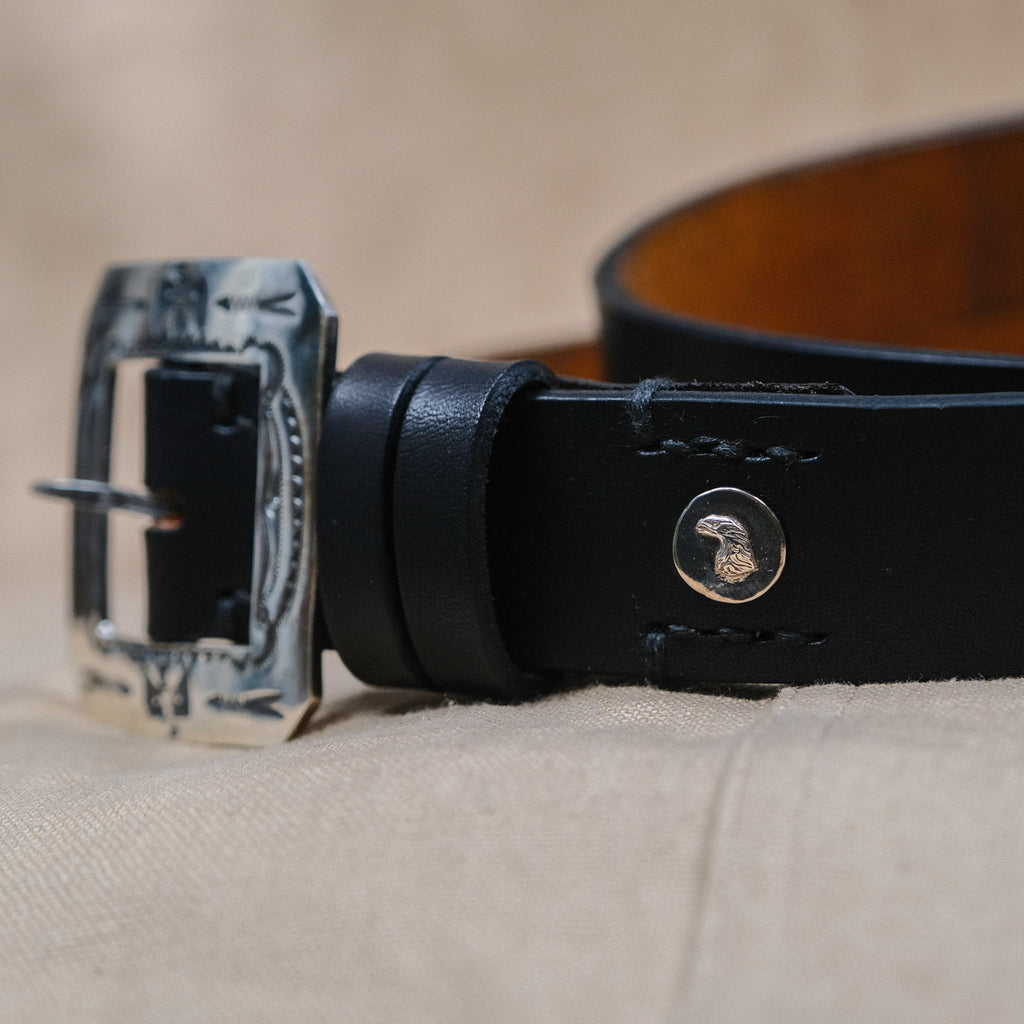 Larry Smith Square Buckle Belt
