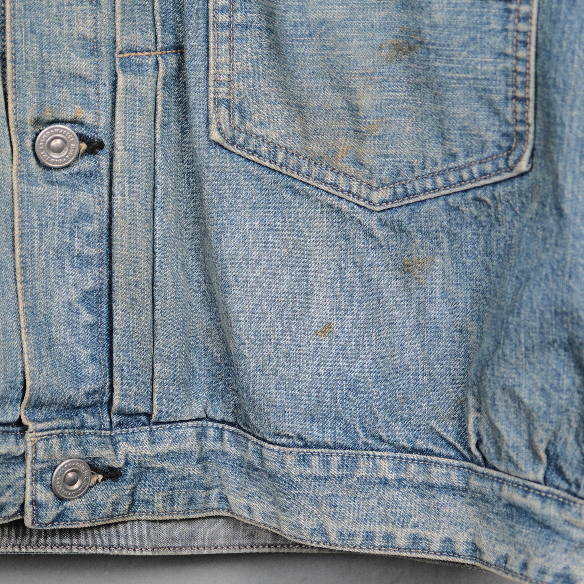 Old Joe Riveted One Pocket Jean Jacket – BROGUE