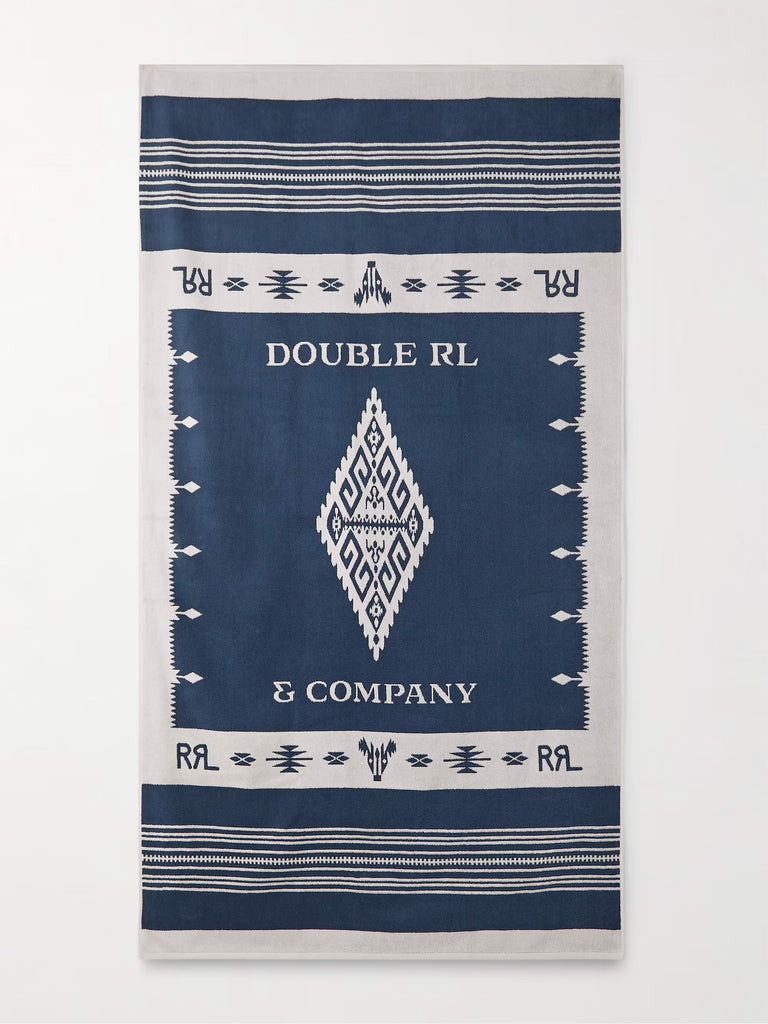 RRL - Cotton Terry Jacquard Beach Towel