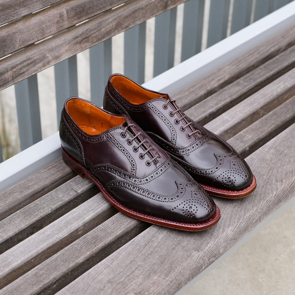 Alden x Brogue Menlo Bal (Color 8 Shell)