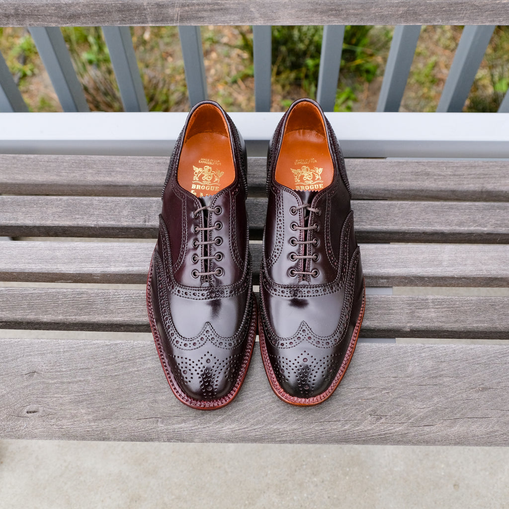 Alden x Brogue Menlo Bal (Color 8 Shell)