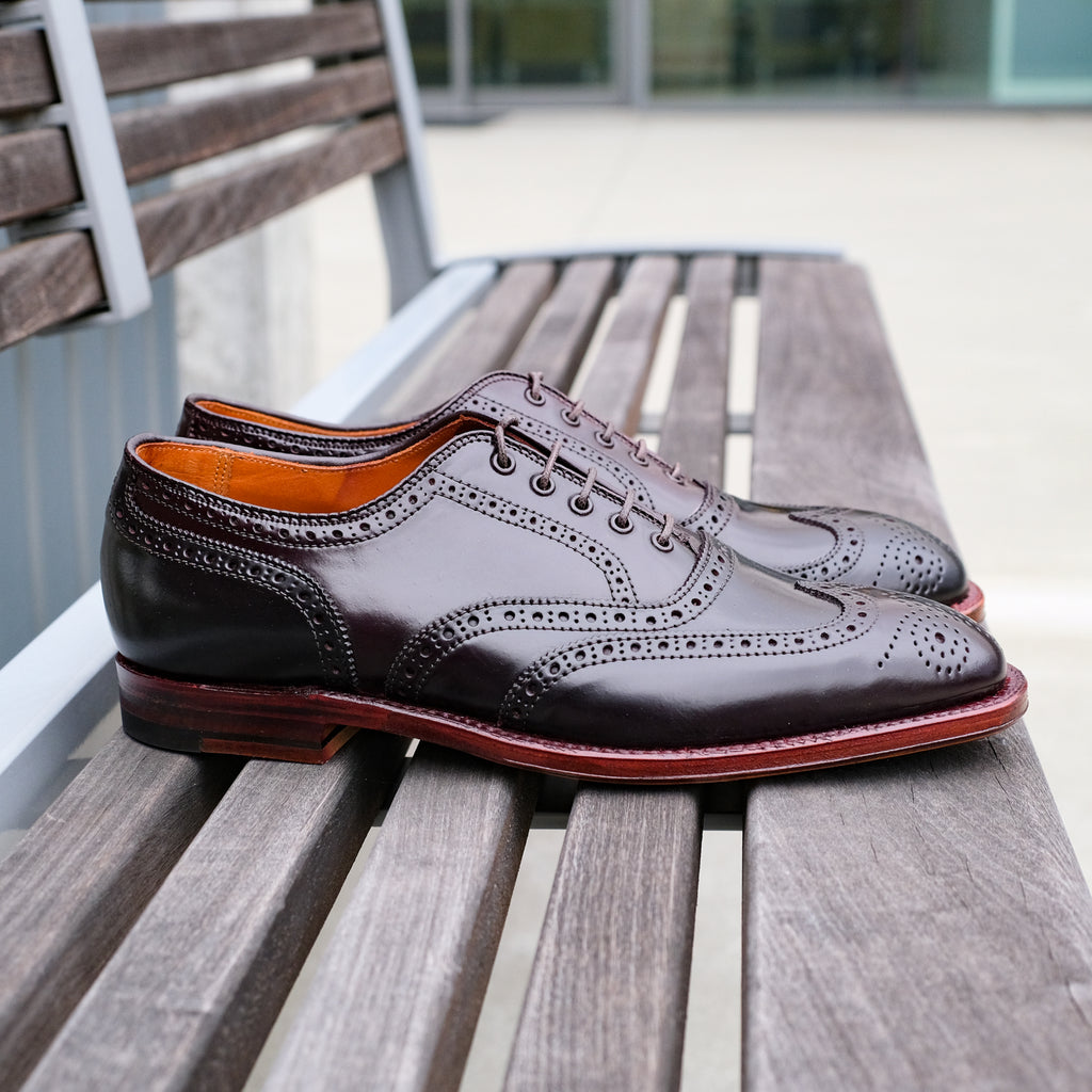 Alden x Brogue Menlo Bal (Color 8 Shell)