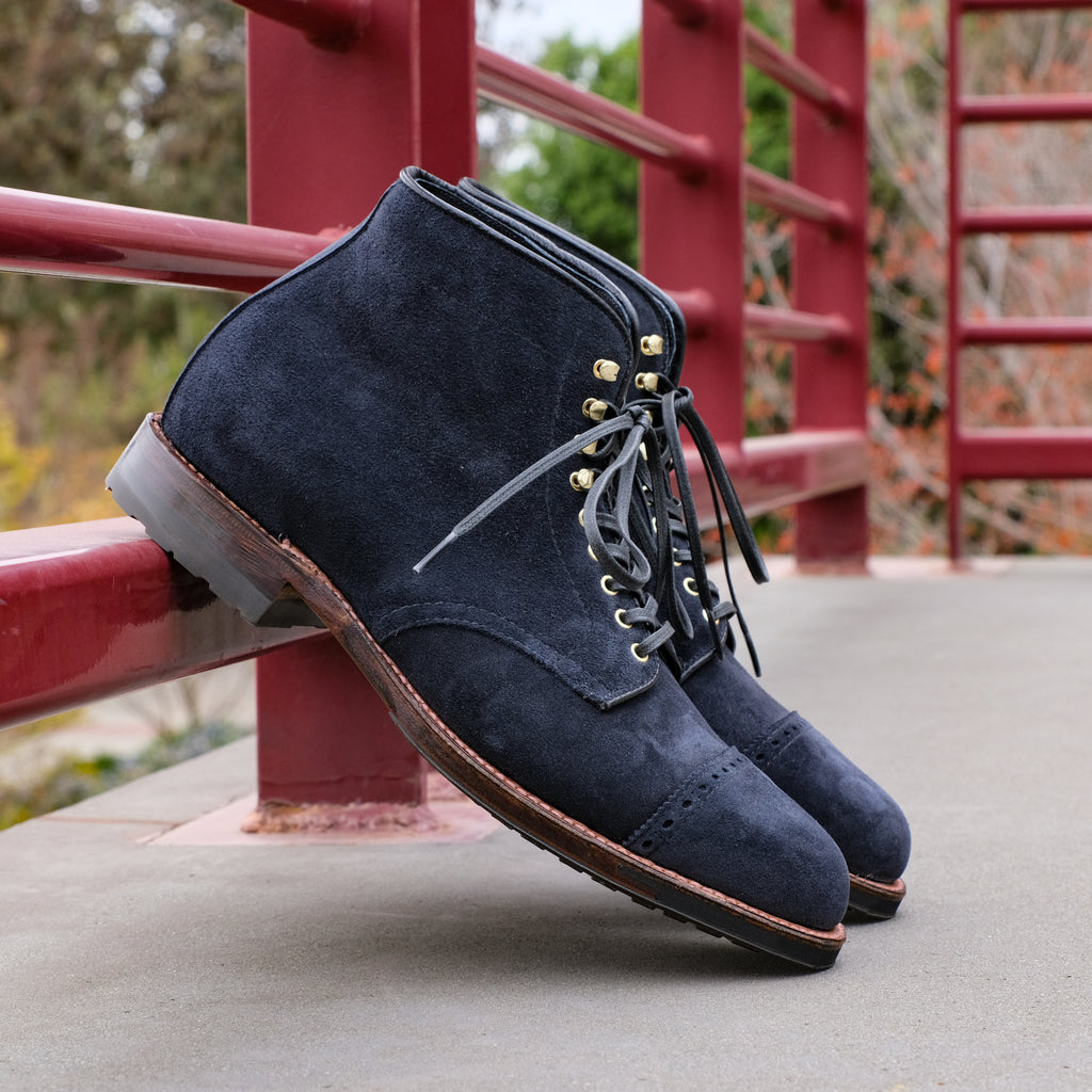 Alden x Brogue Indigo Valley Jumper Boot