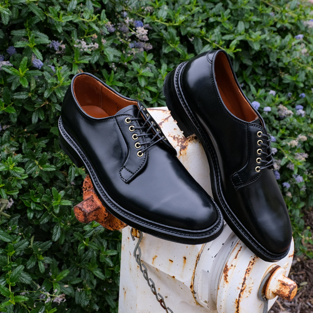 Alden x Brogue Knott Plain Toe Blucher