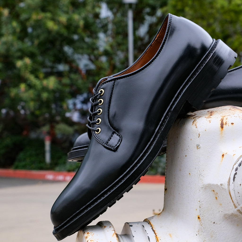 Alden x Brogue Knott Plain Toe Blucher